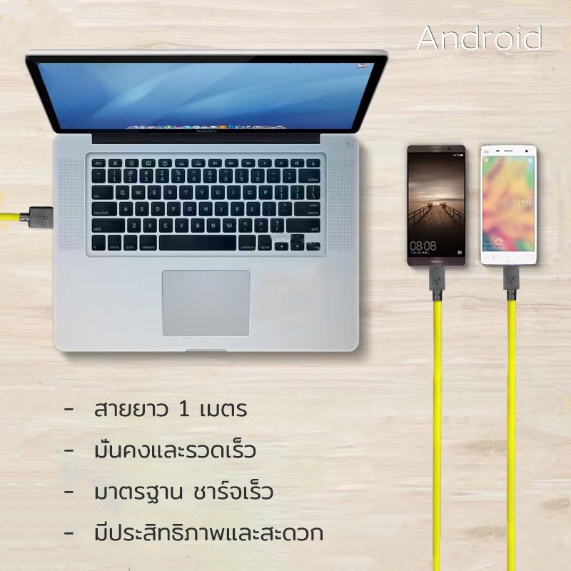 สายชาร์จ-realme-ใช้สำหรับ-type-c-และ-micro-usb-fast-charge-เรียวมี-ชาร์จด่วน-ใช้ได้กับ-มือถือ-ทุกรุ่น