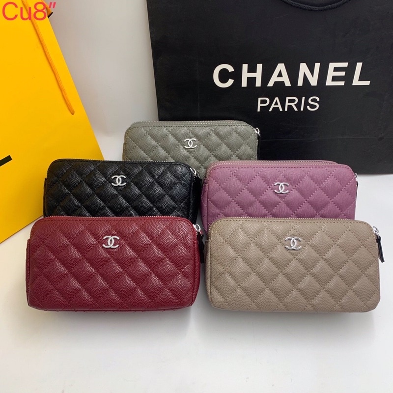 กระเป๋าสะพาย-chanel-สองซิป-เกรดพรีเมี่ยม