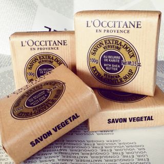 ล๊อกซิทาน Loccitane SHEA BUTTER SOAP VERBENA 50 g