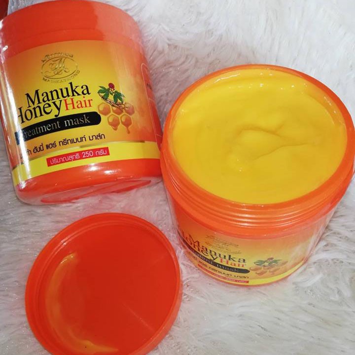 ทรีทเท้นท์-marikathong-manuka-honey-hair-treatment-mask-250g