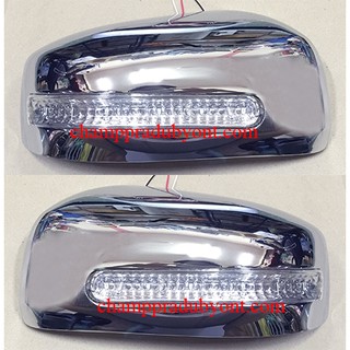 ครอบกระจกมองข้างมีไฟ ครอบกระจก MITSUBISHI MIRAGE และ ATTRAGE 2012 2013 2014 2015 2016 2017 2018