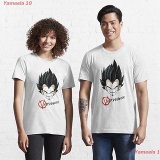 V for Vegeta Essential T-Shirt ดราก้อนบอล Dragon Ball พิมพ์ลาย ผู้หญิง เสื้อยืดผู้ชาย เสื้อยืดอนิเมะสามารถปรับแต่งได้