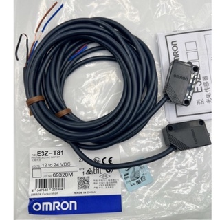 &lt;ของแท้&gt;  E3Z-T81  E3Z-T81-D E3Z-T81-L   Photoelectric Sensor Omron ใหม่คุณภาพสูง ส่งทุกวัน