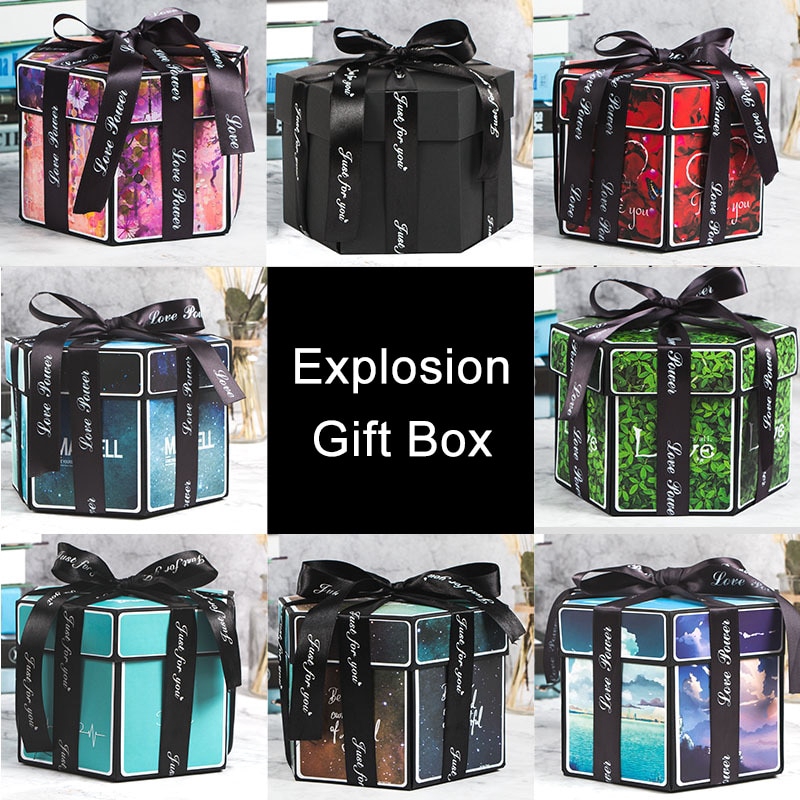 creative-diy-surprise-love-explosion-box-กล่องของขวัญสําหรับตกแต่งสมุดอัลบั้มรูปภาพ