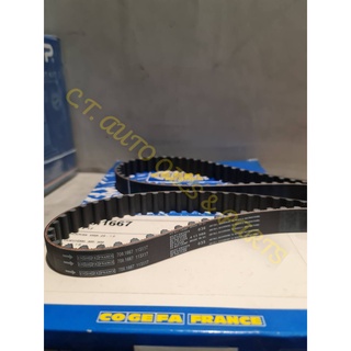 สายพานทามมิ่ง(Timing belt) Peugeot 305,309,406 1.6,Citroen BX (MADE IN FRANCE)