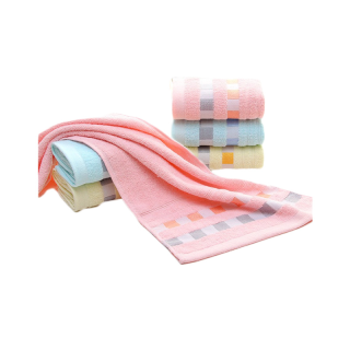 โปรโมชั่น : MJM-01【ขนาด 35x75 ซม】ผ้าขนหนู สำหรับเช็ดผม ไม่ใช่ผ้าผืนใหญ่ คอตตอน cotton100%