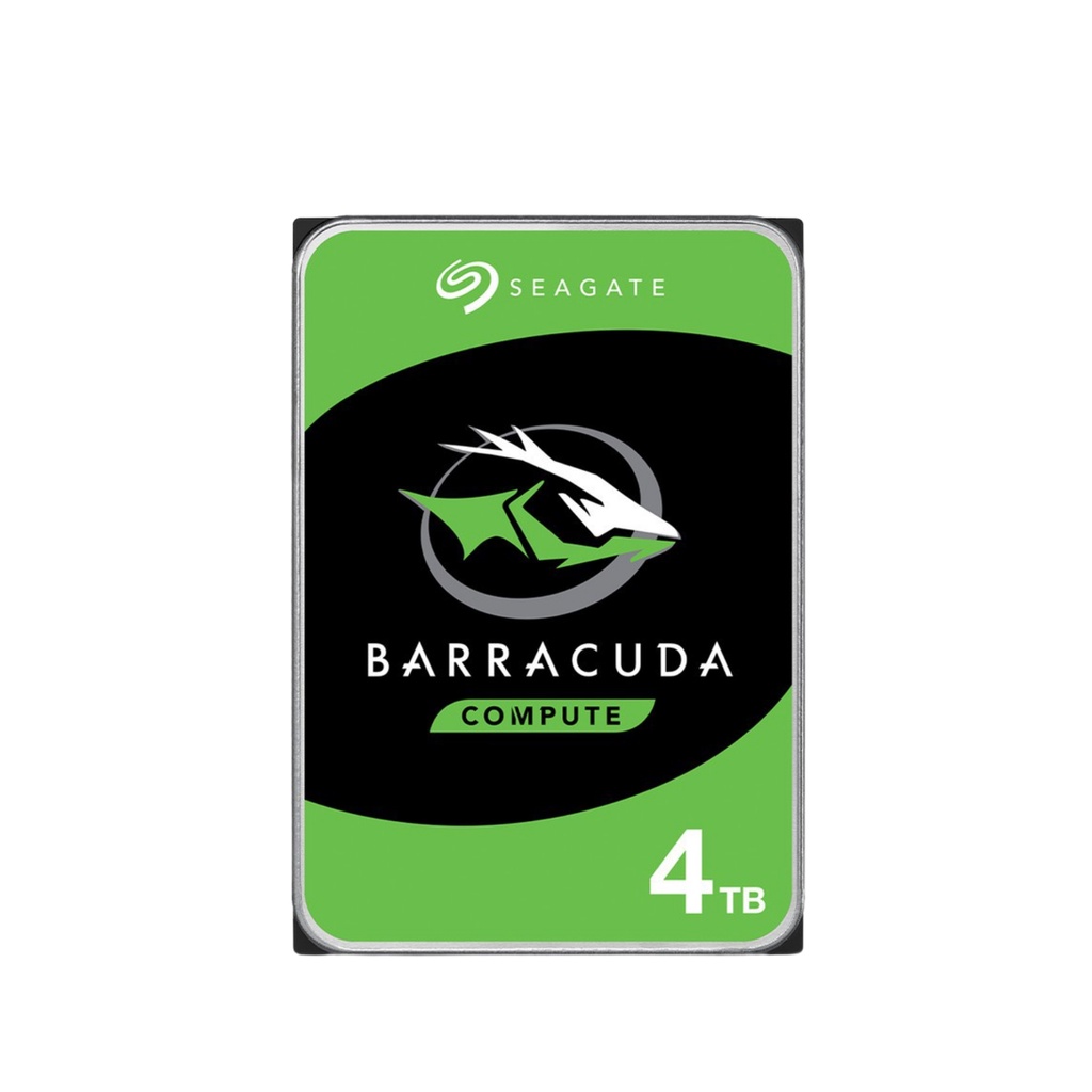 ภาพหน้าปกสินค้าSeagate 4TB BarraCuda HDD 3.5" 5400RPM C/256MB SATA 6GB/s (ST4000DM004_3Y) จากร้าน seagate_official บน Shopee