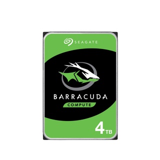 ภาพขนาดย่อของภาพหน้าปกสินค้าSeagate 4TB BarraCuda HDD 3.5" 5400RPM C/256MB SATA 6GB/s (ST4000DM004_3Y) จากร้าน seagate_official บน Shopee