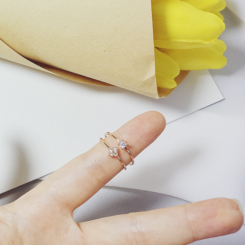 แหวนคู่แหวนคู่เปิดหญิง-rose-gold-แหวนเพชร-แหวน-เครื่องประดับ-j047