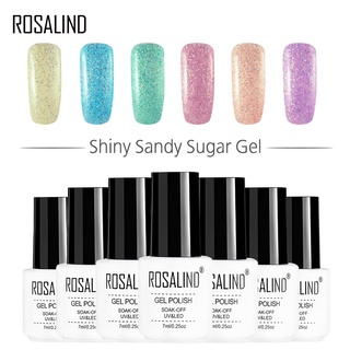 ยาทาเล็บ Rosalind เจลน้ําตาล Sandy แบบเงา
