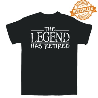 เสื้อยืดพิมพ์ลายแฟชั่น เสื้อยืด พิมพ์ลาย The Legend Has Retired 65th Birthday 68 Good Store แฟชั่นสําหรับผู้หญิง