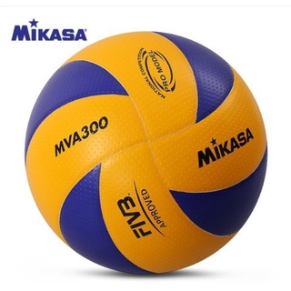 ภาพขนาดย่อของภาพหน้าปกสินค้าFIVB Official Original วอลเลย์บอล Mikasa MVA300 ลูกวอลเลย์บอล หนัง PU นุ่ม ไซซ์ 5 จากร้าน hhl9o7ewsj บน Shopee ภาพที่ 2