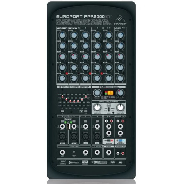 behringer-ppa2000-bt-ชุดเครื่องเสียงเคลื่อนที่พร้อมมิกซ์-8-แชนแนล