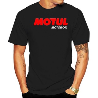 เสื้อยืดลําลอง แขนสั้น คอกลม พิมพ์ลายการ์ตูน Motul Motor Oil Motor Sport สําหรับผู้ชาย