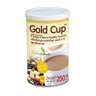 ภาพหน้าปกสินค้าเครื่องดื่มธัญญาหารสำเร็จรูป ผสมถั่ว5สี (สูตรเพื่อสุขภาพ) ตราโกลด์คัพ (Gold Cup) เครื่องดื่มธัญพืช ถั่ว5สี เพื่อสุขภาพ ซึ่งคุณอาจชอบสินค้านี้