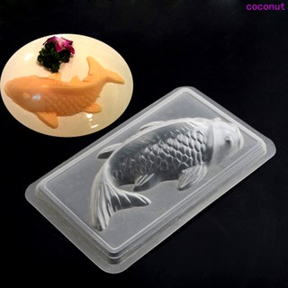 Diy 3D Koi Fish Cake Chocolate Mould Jelly Handmade Mold