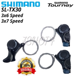 Shimano Shimano Tourney SL-Tx30-7 เกียร์จักรยาน 21 ความเร็ว 7 ความเร็ว Tangan Tx30-6