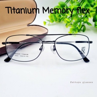 กรอบ​แว่น​รุ่น​8202-1วัสดุ​B-Titanium​ Memory​ flex​บิดงอไดเไม่หัก​ นำไปตัดเลนส์​สายตา​ทุกชนิด