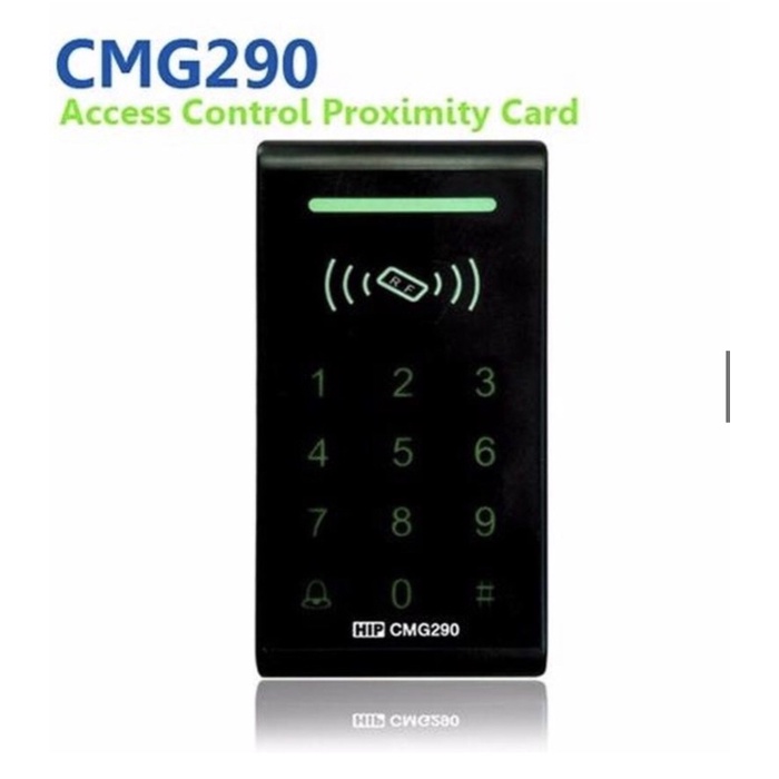 hip-cmg290-เครื่องทาบบัตร-พร้อมชุดอุปกรณ์ควบคุมประตู-access-control