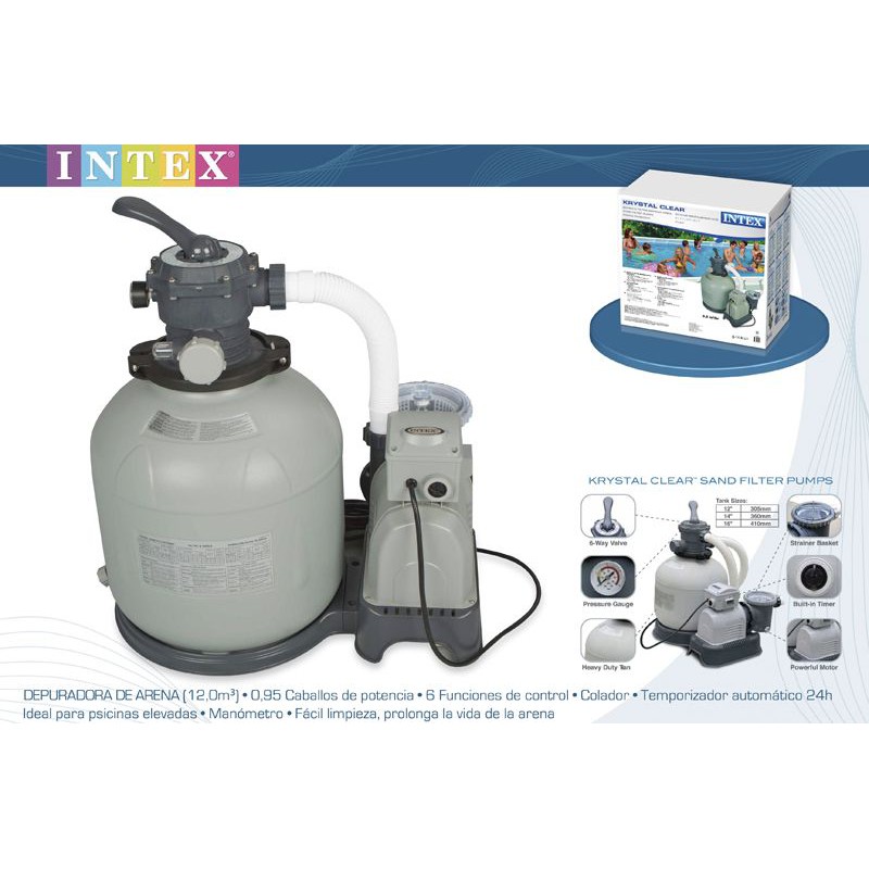 Intex เครื่องกรองระบบทราย 28652/26648 [18 ft. ขึ้นไป] | Shopee Thailand