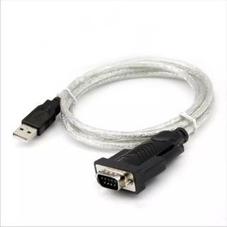 ภาพขนาดย่อของภาพหน้าปกสินค้าUSB To RS232 Serial Port 9 PIN DB9 COM Converter Cable Adapter 1.5M จากร้าน tmobile9 บน Shopee