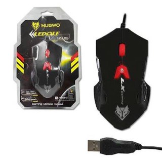 สินค้า Nubwo Mouse LEDOLF  NM-60 Gaming