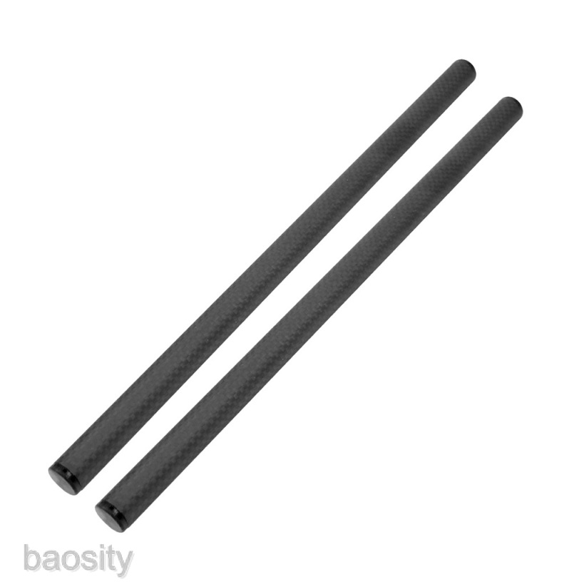 2pcs-30cm-40cm-12inch-15mm-carbon-fiber-rod-for-15mm-rail-dslr-rig-support-system