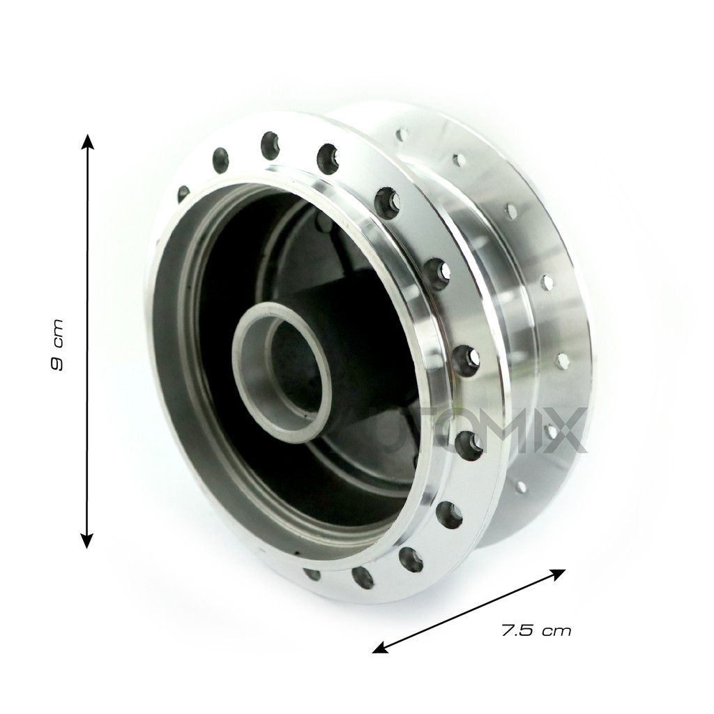 ดุมล้อหลัง-honda-wave-กลึงเงา-ดุมล้อ-อุปกรณ์ตกแต่งรถ-จักรยานยนต์-มอเตอร์ไซค์-อะไหล่-h0016
