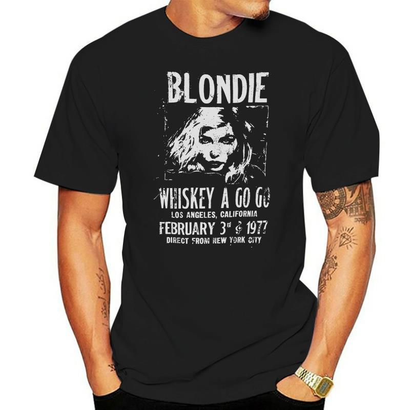 เสื้อยืดผ้าฝ้ายพิมพ์ลายขายดี-เสื้อยืด-พิมพ์ลายวิสกี้-a-go-go-blondie-tour-สําหรับผู้ชาย-และผู้หญิง