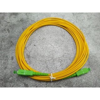 Patch​ Cord​  SC​/APC​ To​ SC​/APC​ ยาว3​เมตร, 5เมตร​และ​ 20เมตร ขนาดสาย3มิลลิเมตร​