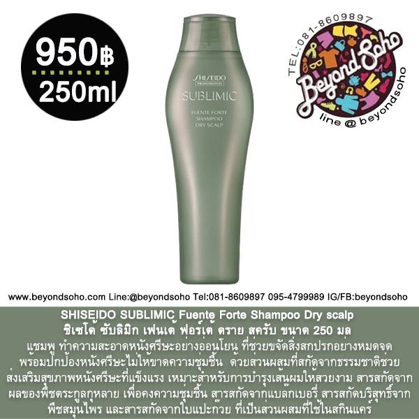 shiseido-sublimic-fuente-forte-shampoo-dry-scalp-ขนาด250มล-แชมพู-เฟนเต้-ฟอร์เต้-สำหรับหนังศรีษะแห้ง-อ่อนโยน-250-มล