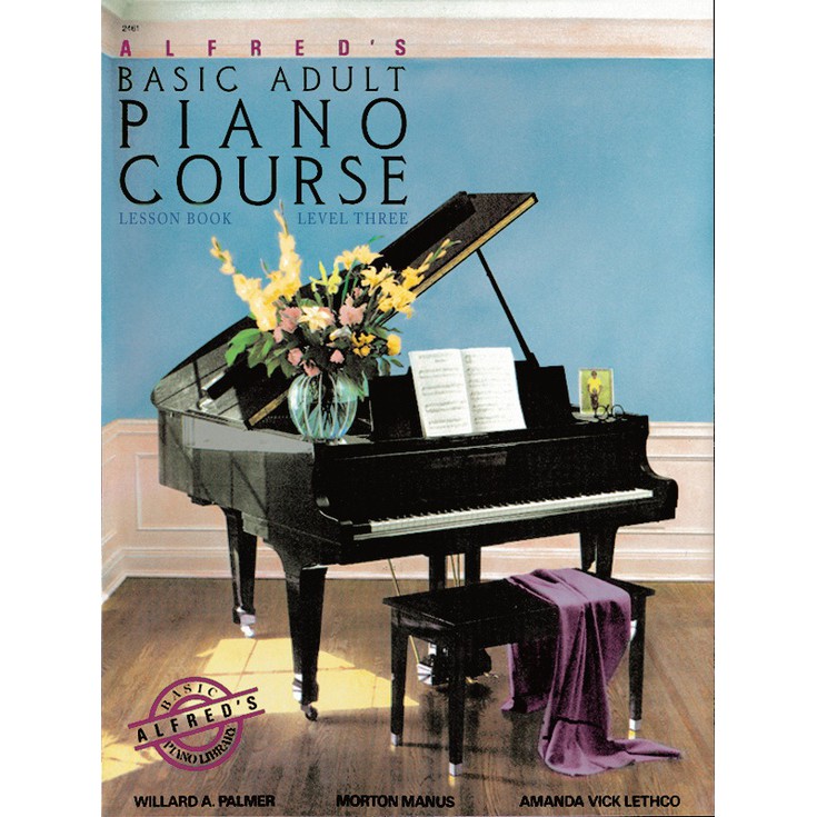 Alfred's Basic Adult Piano Course มี/ไม่มี CD | Shopee Thailand