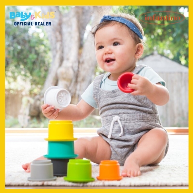 infantino-stack-n-nest-cups-ถ้วยเรียงคละสี-ของเล่นเด็ก-ของเล่นเสริมพัฒนาการ