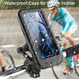 Water Proof Motorcycle Holder ที่ใส่โทรศัพท์มือถือกันน้ำ ที่ยึดโทรศัพท์ ที่จับโทรศัพท์ สำหรับมอเตอร์ไซด์และ จักรยาน