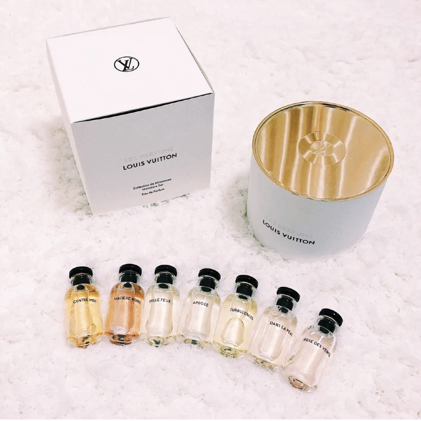 ORIGINAL] LOUIS VUITTON LES PARFUMS 7IN1 MINIATURE SET FOR WOMEN (WPB),  Beauty & Personal Care, Fragrance & Deodorants on Carousell