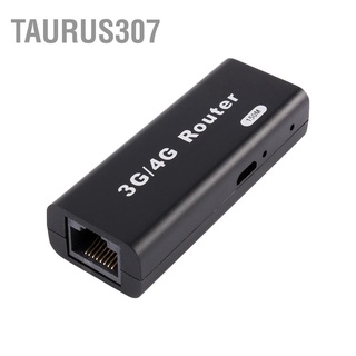 Taurus307 ตัวปล่อยสัญญาณ WiFi 3G/4G แบบพกพา Wlan Hotspot 150Mbps RJ45 USB 