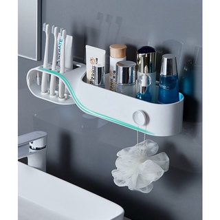 ชั้นวางสบู ยาสีฟัน ในห้องน้ำ แขวนของ ติดตั้งเองได้ง่ายๆ