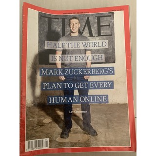TIME magazine นิตยสาร TIME มือ 2 ปี December 15, 2014