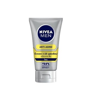 ﻿นีเวีย แอนตี้ เอจจิ้ง โฟมล้างหน้า ไร้จุดด่างดำ ลดเลือนริ้วรอย Nivea Anti Aging Foam x 1 หลอด