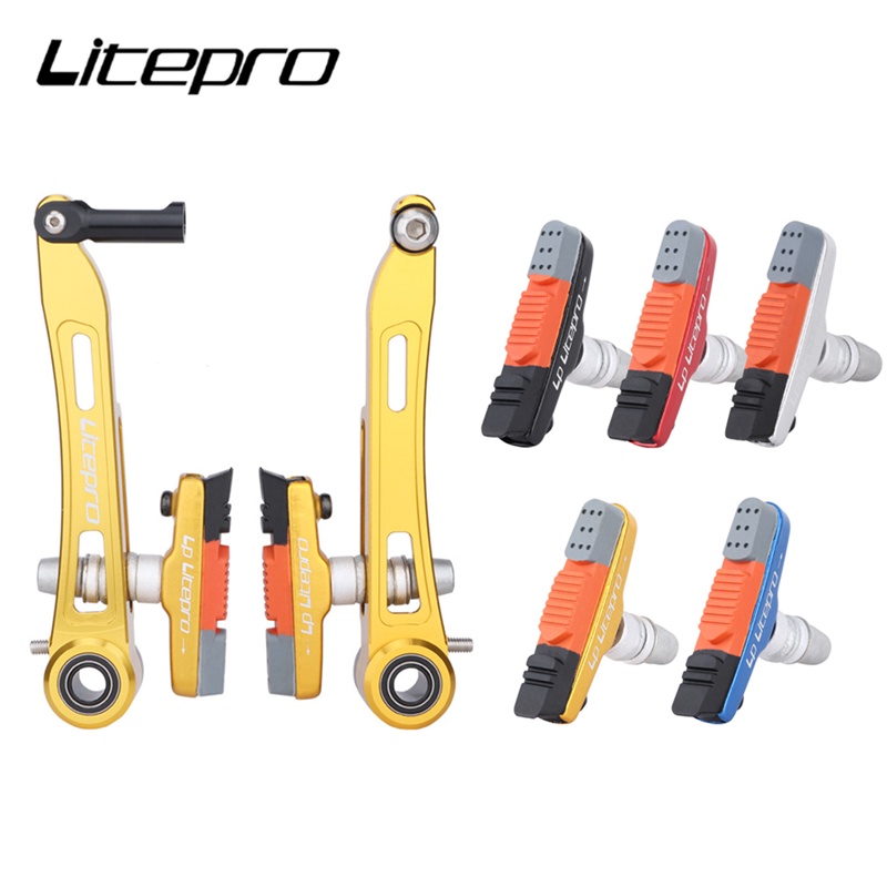 Freno V-Brake Per Bici Argento - Modello 16-4, Per Mountain Bike, Anteriore O Posteriore, Nuovo Stock
