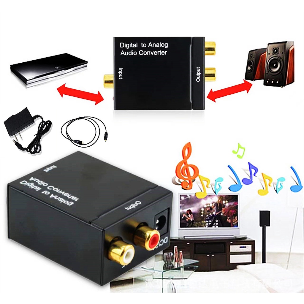 ตัวแปลง-coaxial-optical-to-av-digital-to-analog