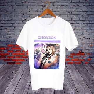 เสื้อยืดดารา เสื้อยืด Fanmade เสื้อแฟนเมด เสื้อยืดคำพูด เสื้อแฟนคลับ ศิลปินเกาหลี KP18 - Choyeon bugAboo โชยอน