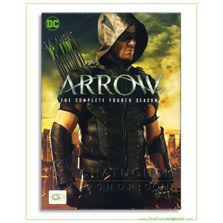 แอร์โรว์ คนธนูมหากาฬ ปี 4 (ดีวีดี ซีรีส์ (5 แผ่น)) / Arrow : The Complete 4th Season DVD Series (5 discs)