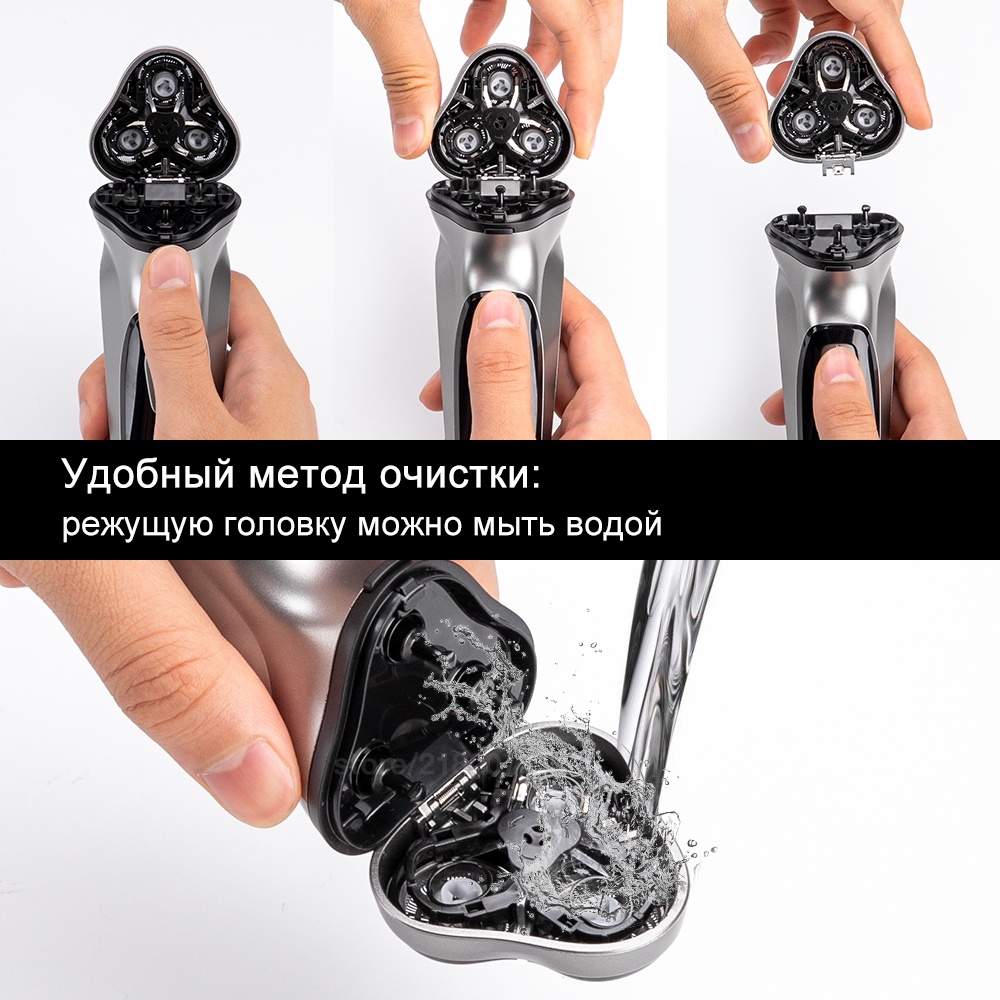 ภาพหน้าปกสินค้าENCHEN Electric Shaver Black Stone 3D ที่โกนหนวดไฟฟ้า ใบมีดโกนสำหรับเปลื่ยน โกนหนวดไฟฟ้า โกนหนวด จากร้าน viomithai บน Shopee