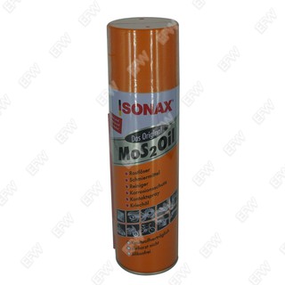 สินค้า SONAX 500 ml โซแนก โซแนค น้ำยาครอบจักรวาลขนาด สเปรย์​หล่อ​ลื่น น้ำมันอเนกประสงค์ Mos 2 Oil