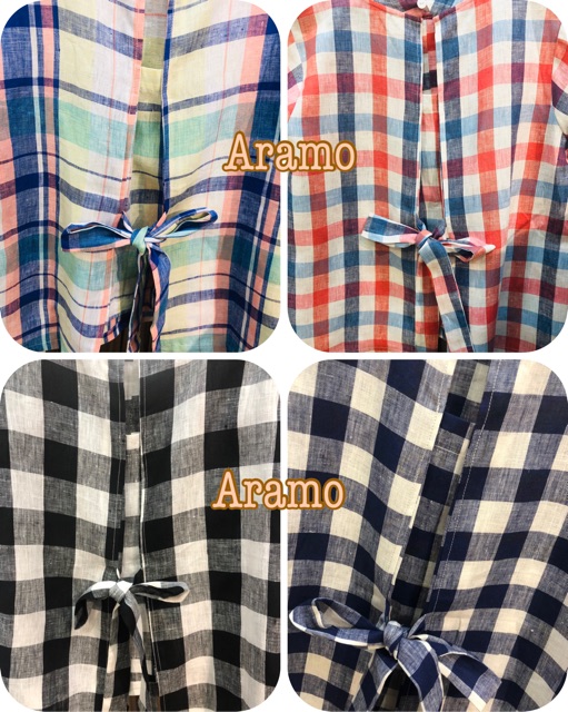 ทักก่อนสั่ง-เสื้อลินิน-โบว์หลัง-อก38-aramo