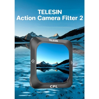 ภาพหน้าปกสินค้าTELESIN เซ็ต CPL + ND8/16/32 DJI Action 2 ที่เกี่ยวข้อง