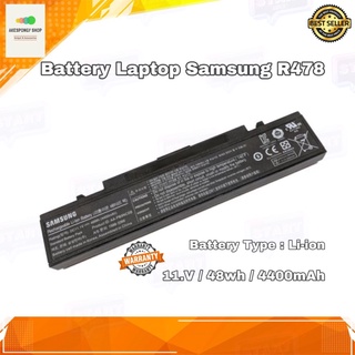 แบตโน๊ตบุ๊ค Battery Laptop Samsung R410 R428 R439 R467 R468 R470 R478 R510 NP300 NP305 Series (11.1v/48wh : 4400mAh)
