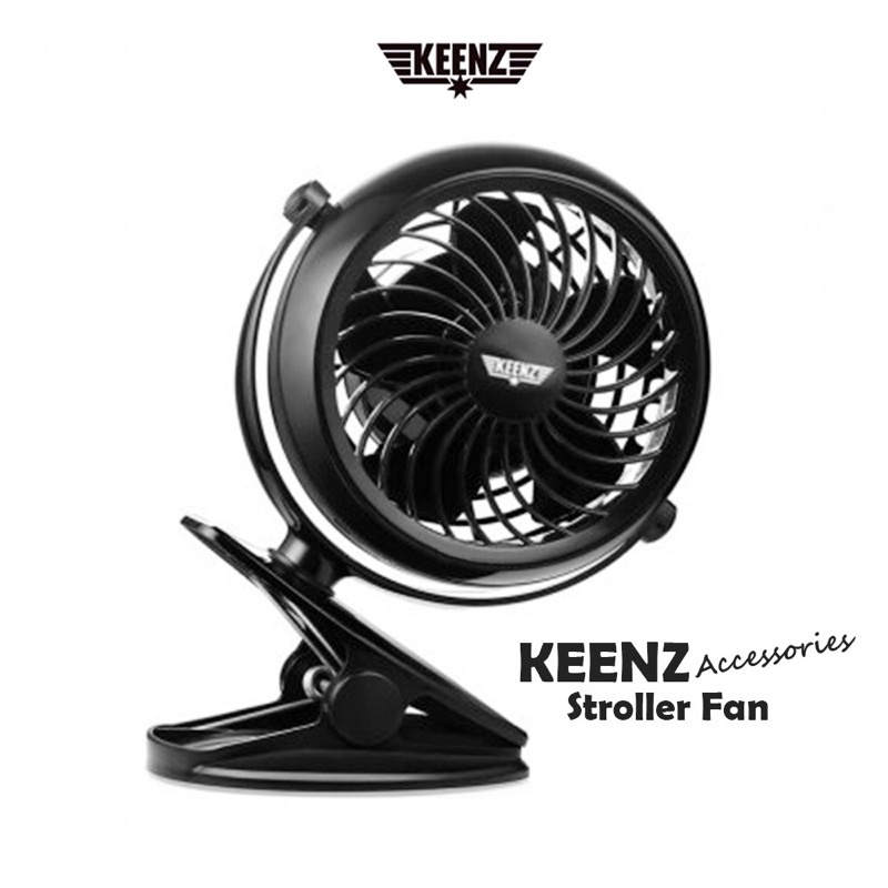 keenz-premium-stroller-fan-พัดลมพกพา-พัดลมรถเข็นเด็ก-พัดลมหนีบรถเข็นเด็ก-พัดลมปรับได้-3-ระดับ