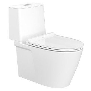 Sanitary ware 2-PIECE TOILET AMERICAN STANDARD 2307TSC-WT-0 2.6/4L WHITE sanitary ware toilet สุขภัณฑ์นั่งราบ สุขภัณฑ์ 2